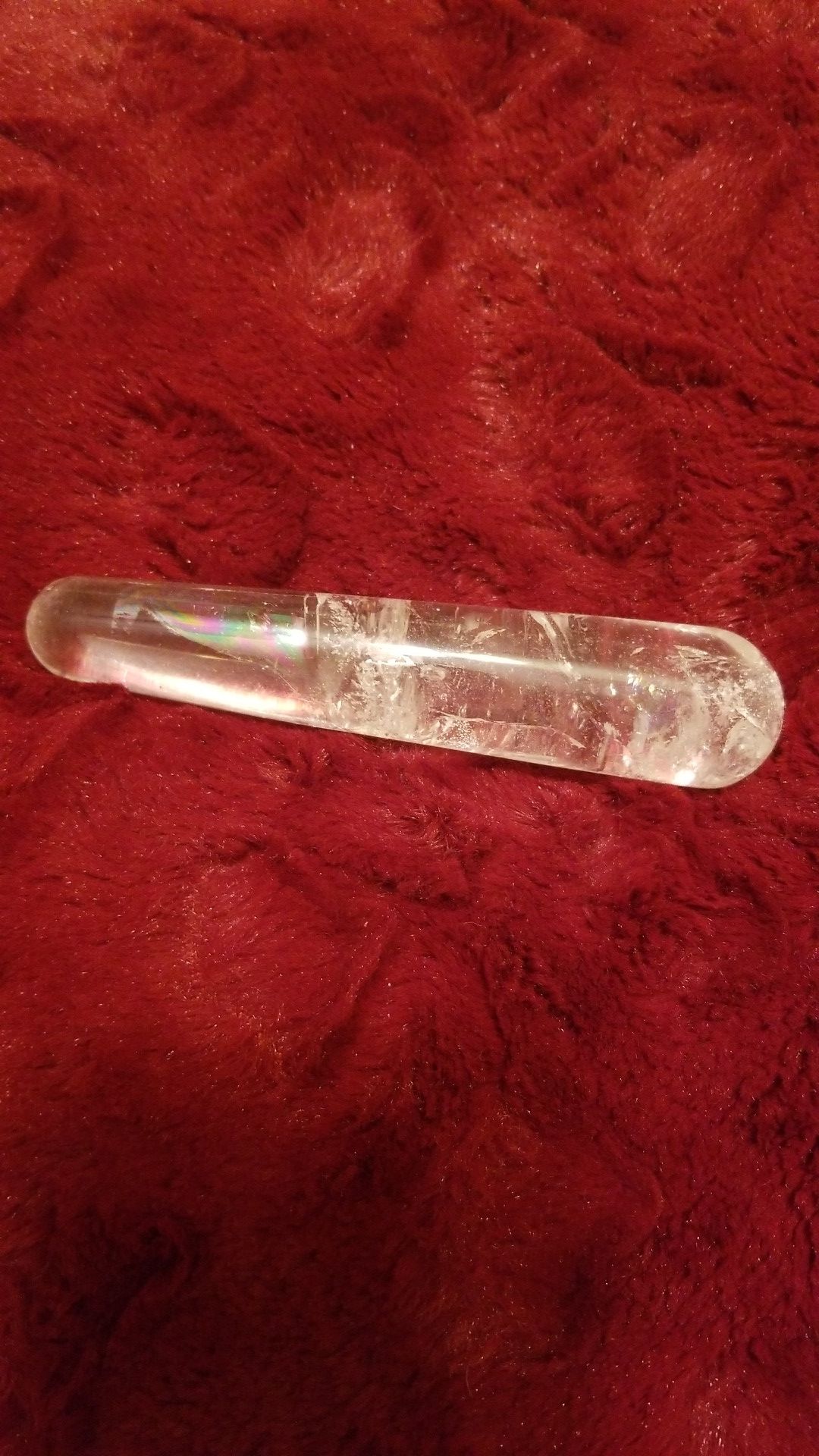 Rainbow Crystal Quartz Wand