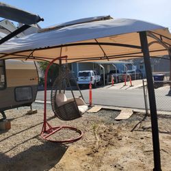 Gray Canopy with Weights