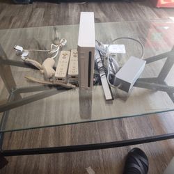 Wii Console With Controllers