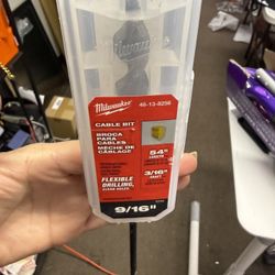 MILWAUKEE 9/16" x 54 Flexible Cable Auger Bit