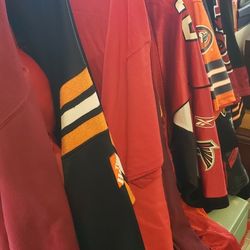 Sports Jerseys / Jackets $15-$50