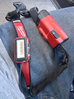 Milwaukee 600 lumens helmet camera