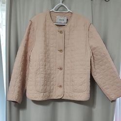 Coach Women's Blush Quited Jacket