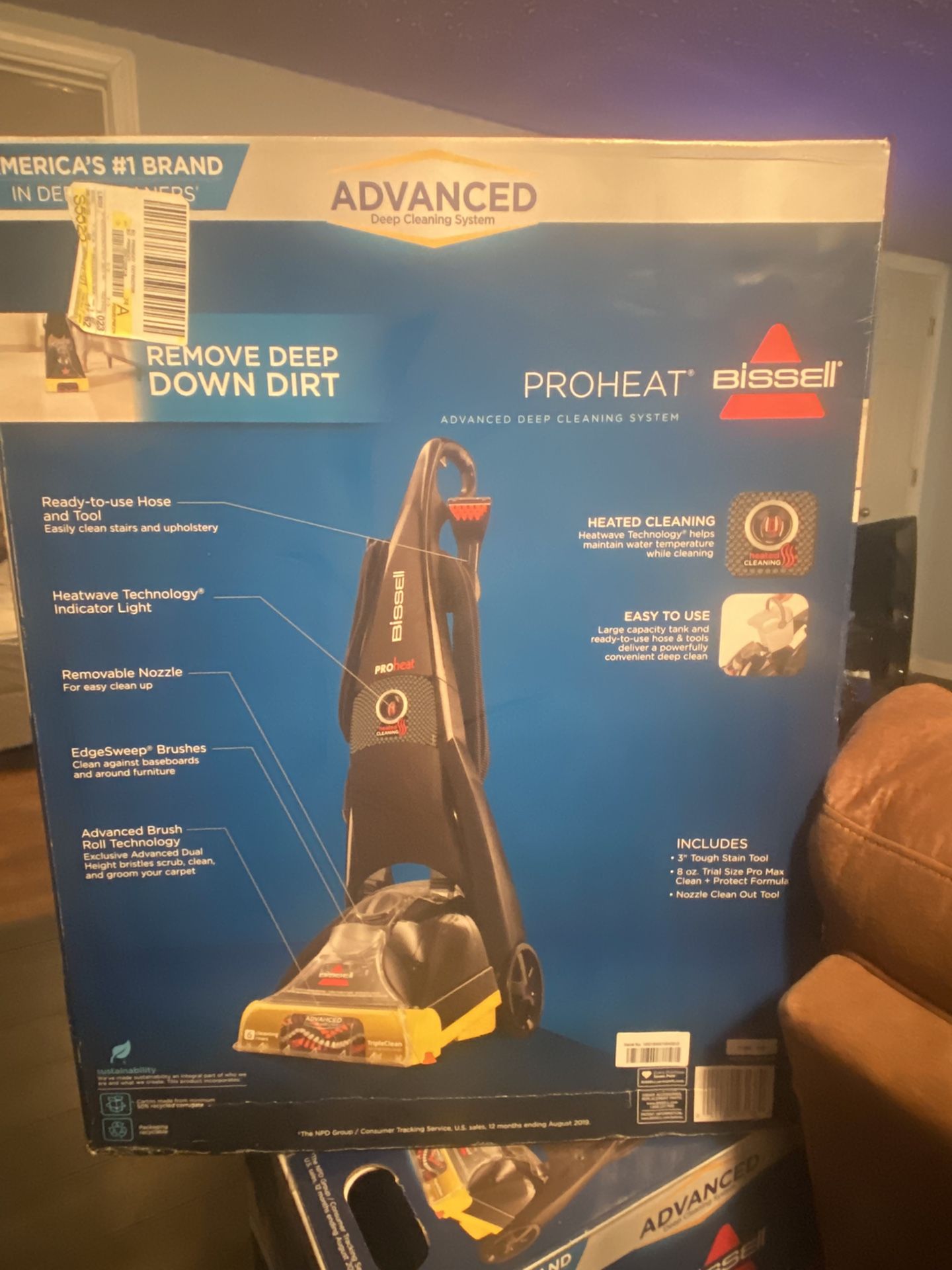 Brand New Bissell Proheat Advanced Full-Size Carpet Cleaner/ Carpet Washer