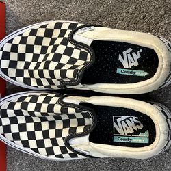 Checked vans