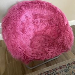 Pottery Barn Faux Fur Chair 