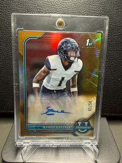 Ahmad “Sauce” Gardner: Topps Bowman