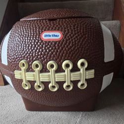 Vintage Little Tikes Footbal Toy Chest