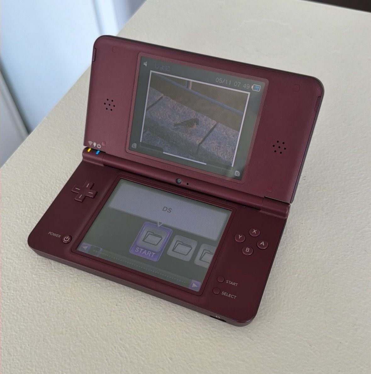 DSi XL Red Modded