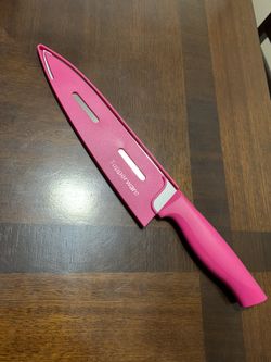 Tupperware Chef Basic Pink Knife
