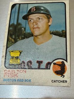 1973 Topps Carlton Fisk Baseball Card
