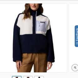 Columbia Ladies Fleece Pullover Jacket 