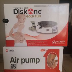 Disk-One  Traction Set - Lumbar & Cervical Decompression new