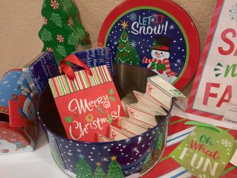 Xmas GIFT BAGS, TAGS, & TINS! New!