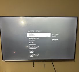 65”inch Flat Screen Smart Tv