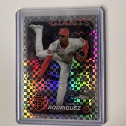 Topps chrome 2024 Randy Rodriguez card