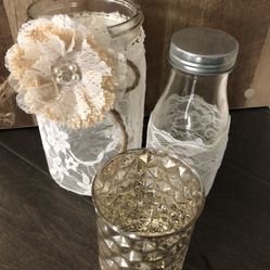 Rustic Glassware 