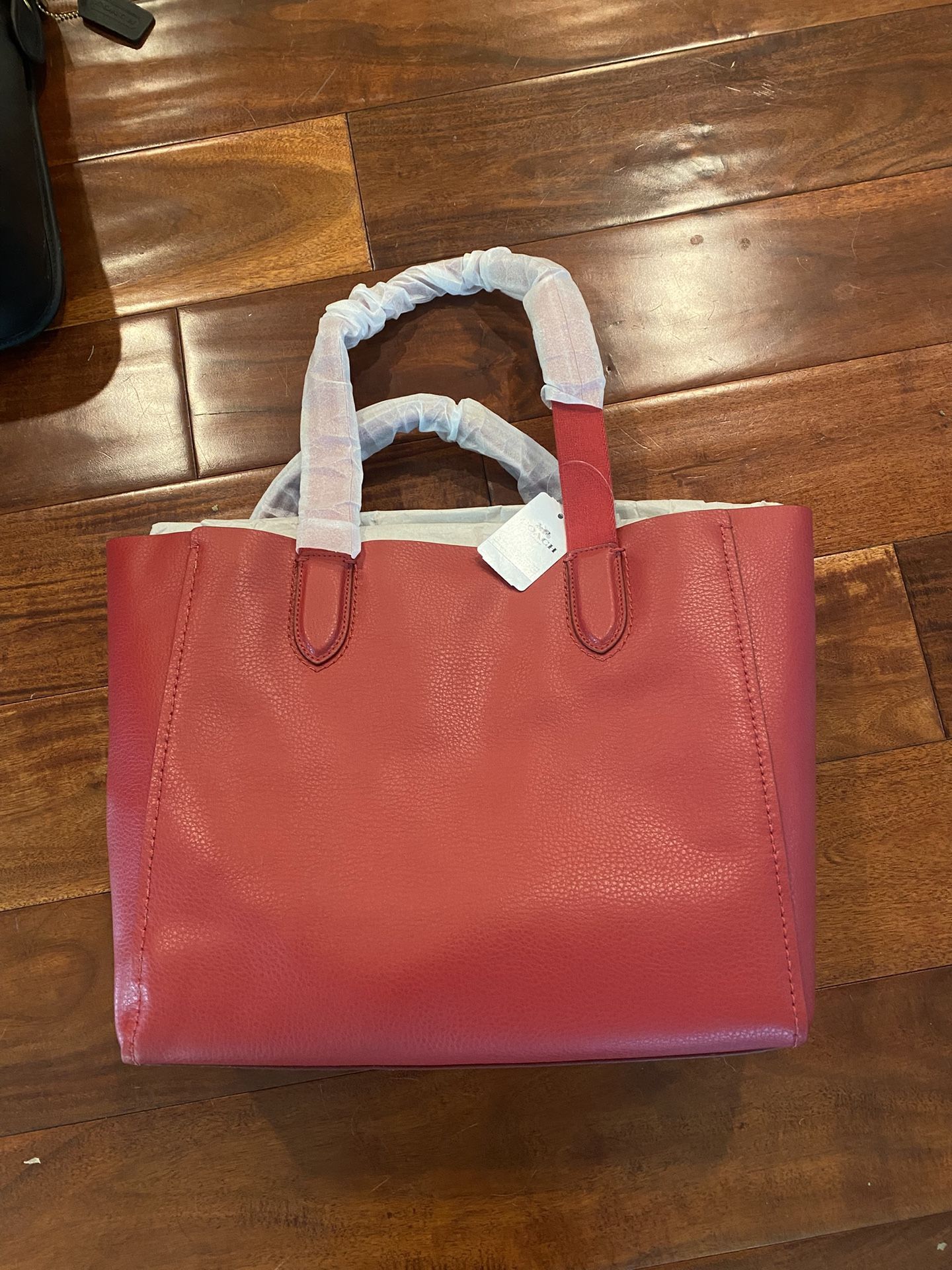 Red Coach Bag