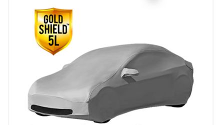 Tesla Gold Shield 5L - Car Cover for Tesla Model 3 2017 2018 2019 Sedan 4-Door