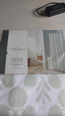 Threshold suzani shower curtain new