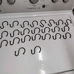 23 PC Oil-Rubbed Bronze S-Hook Shower Curtain Rings – 2 Bathrooms / Extra Spares