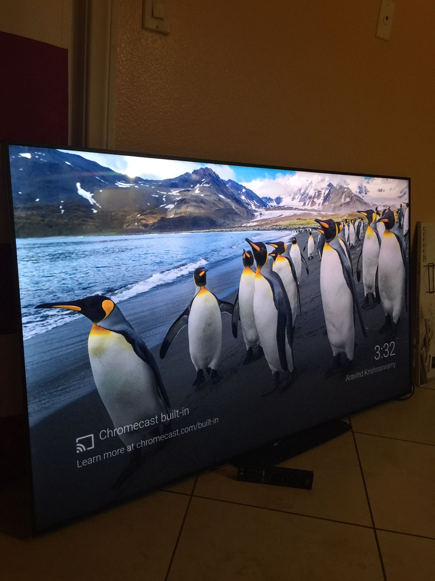 65” SONY BRAVIA 4K ULTRA HDR HD SMART TV