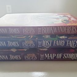 Pages & Co by Anna James books 1-3