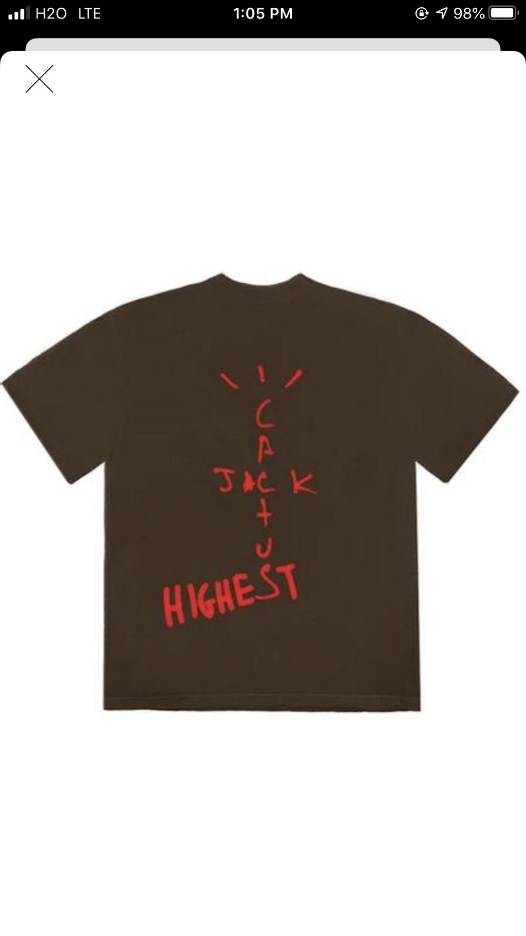 Travis Scott Cactus Jack Highest Brown