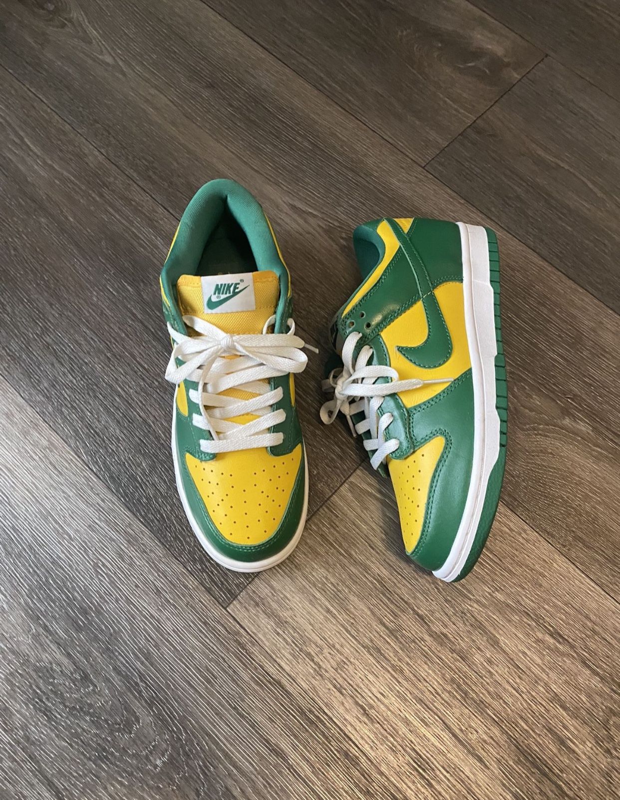 Brazil dunks size 8 Men 🇧🇷