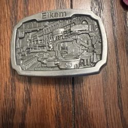 Both Elkem and OTC 82 Geolograph Pioneer Buckles