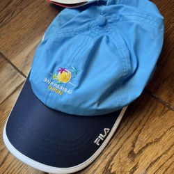 BNP Paribas Fila tennis Hat 