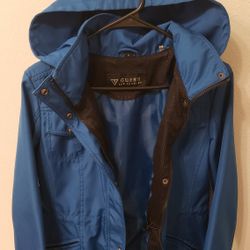 GUESS LOS ANGELES - Blue Zip-Up Jacket (Size M)