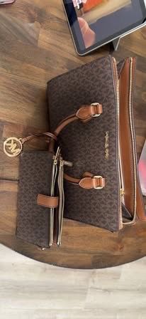 Michael Kors Tote Bag and Wallet Set