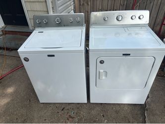Washer and dryer with warranty