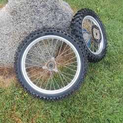 YZ 85 Front And Back Wheel