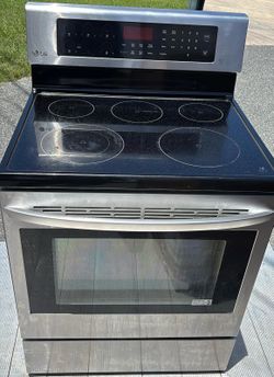 LG Stainless Ceramic Range