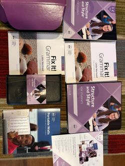 IEW Grammar Fix It! Work Book