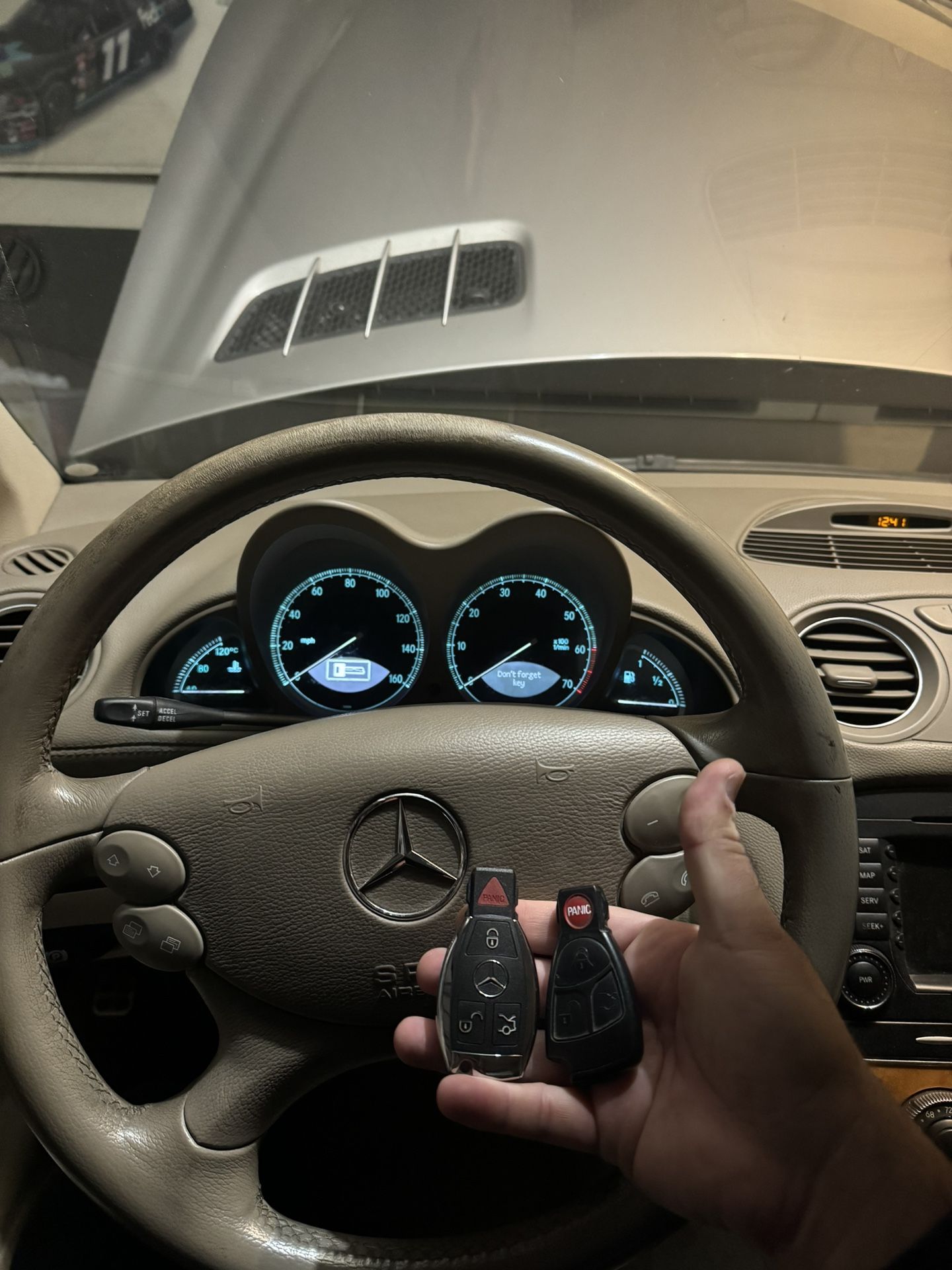 Mercedes GLK350 New Key Fob