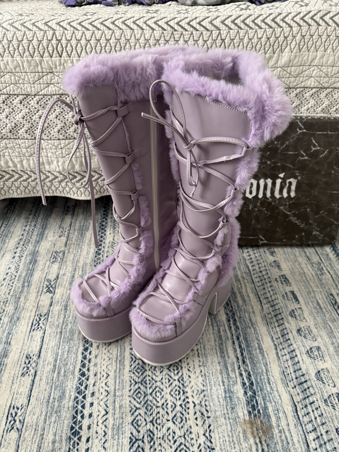 Demonia Camel Boots