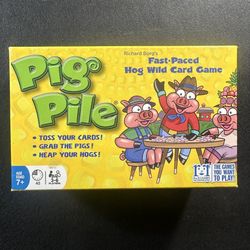 Pig Pile Card Game Board Game Read Description