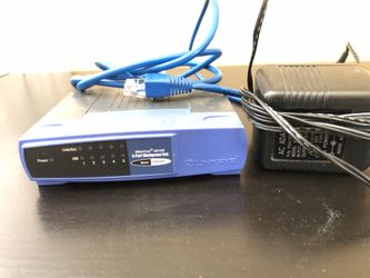 Linksys 10/100 mbps 5 port LAN switch