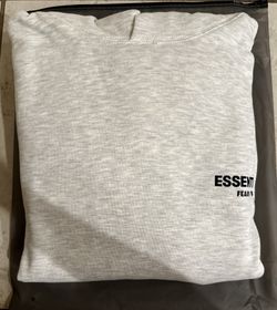 Fear Of God Essentials Light Oat Hoodie