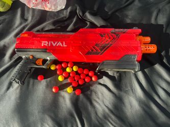 Nerf Rival XV-1200 Blaster w/ Ammo & Magazine