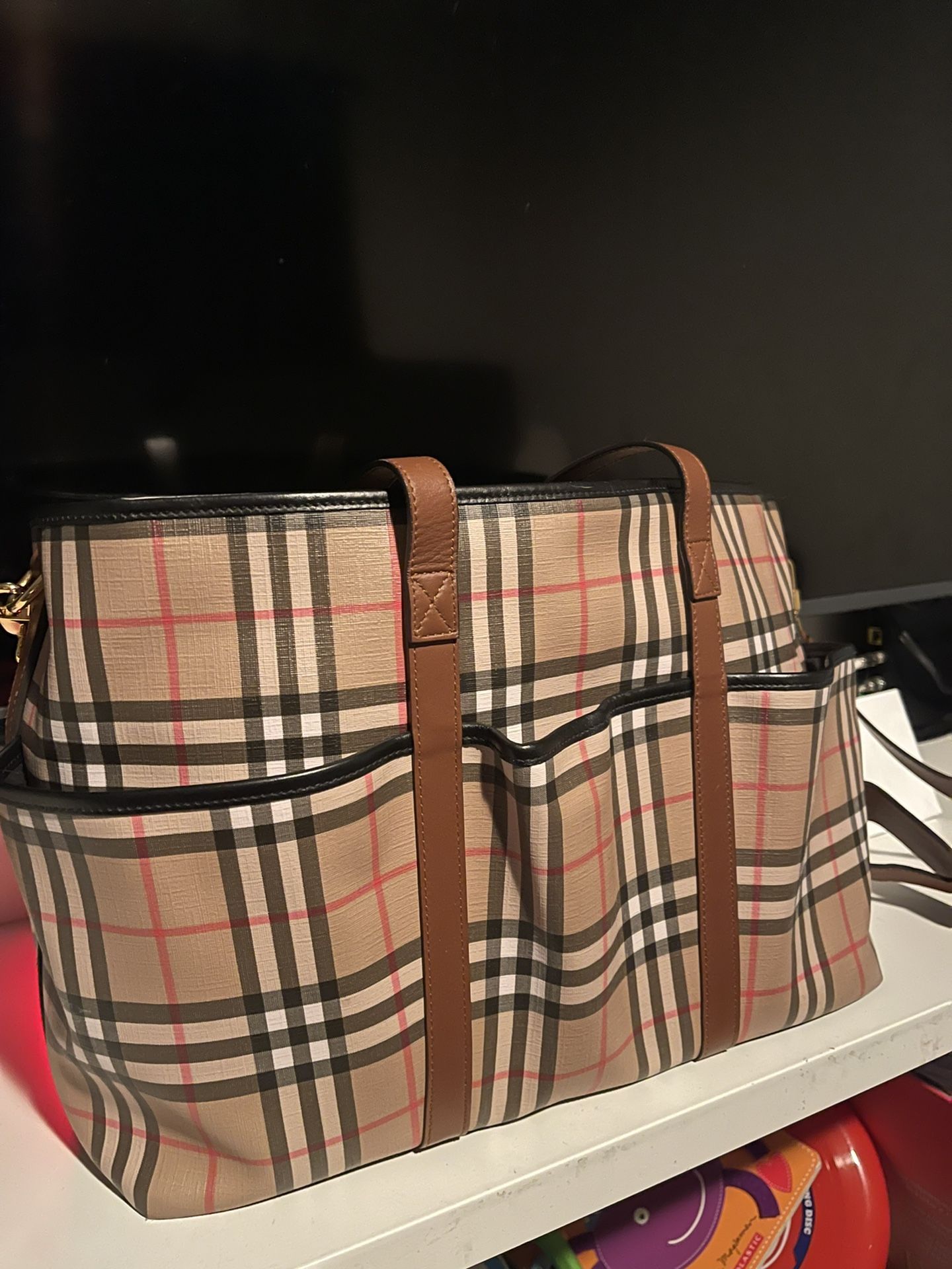 Burberry Baby Bag (Vintage Check Nylon Baby Changing Bag) for Sale in Boca  Raton, FL - OfferUp