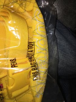 Supreme Waist Bag (FW18) Yellow