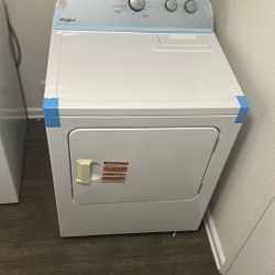 Washer and Dryer 