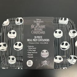 Disney nightmare before Christmas meal prep 20 count $20 Each