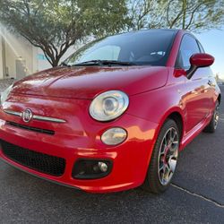 2012 FIAT.500.SPORT, TWO.OWNERS, CLEAN.AUTO-CHECK, GREAT ON GAS, RUNS GREAT, COLD AC 🚘