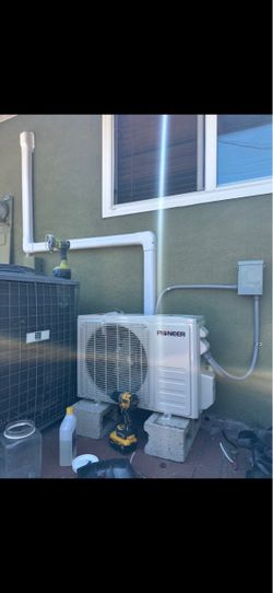 Mini split with installation