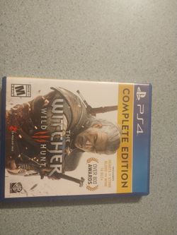 The Witcher Wild Hunt Complete Edition Playstation 4